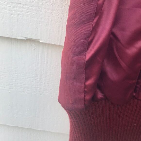 Star City Women Jacket Burgundy Size M - Picture 13 of 16